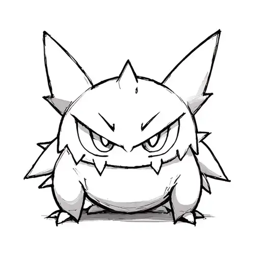 gengar and mimiku pokemon pokemon pokemon tattoo design idea