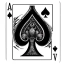 blackjack cards tattoo design idea