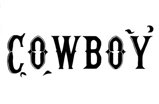 "Cowboy" tattoo design idea