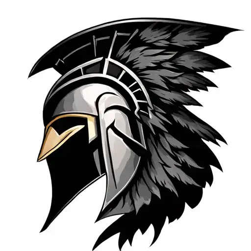 300 movie spartan tattoo design idea