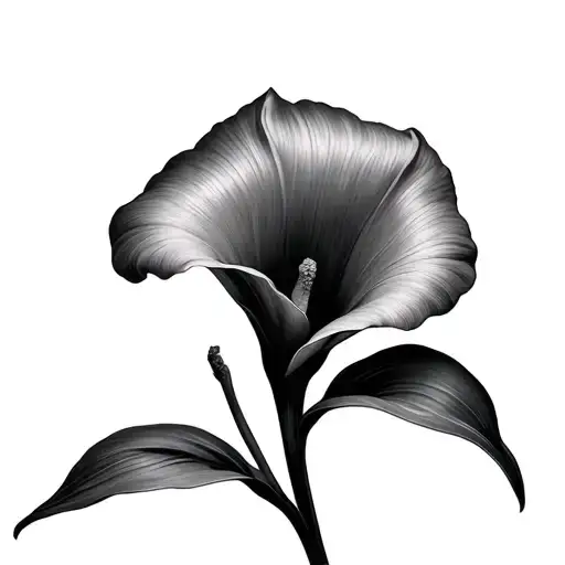 Calla Lilies tattoo design idea