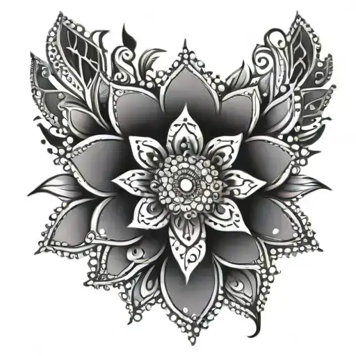 Henna tattoo design idea