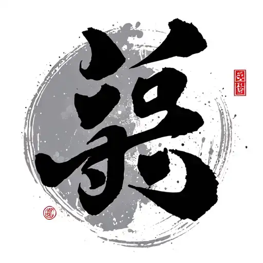 Kaizen Kanji tattoo design idea