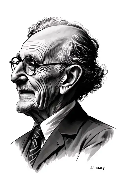 my birthday is the 7th January and my great grandad died on my birthday  tattoo design idea