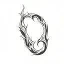 Filler Flames tattoo design idea