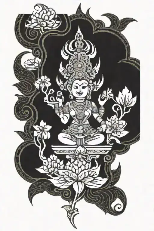 laos inspired tattoo tattoo design idea