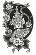 laos inspired tattoo tattoo design idea