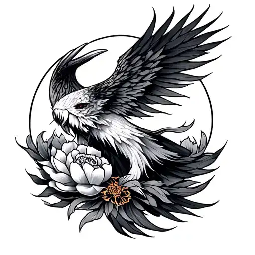 Japanese Style Christian tattoo design idea