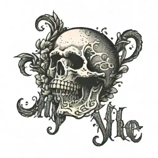 text memento mori memento vivere tattoo design idea