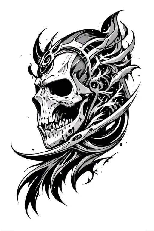 cyber sigilism arm tattoo design tattoo design idea