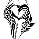 Polynesia for buttocks and thigh female tattoos tattoo design idea
