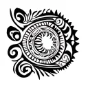 Polynesia for buttocks and thigh female tattoos tattoo design idea