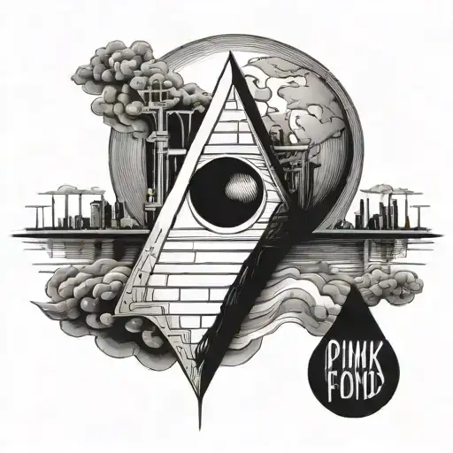 Pink Floyd wish you were here' symbolizing the importance tattoo design idea