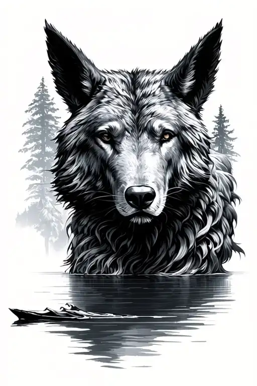 wald Fjord tattoo design idea