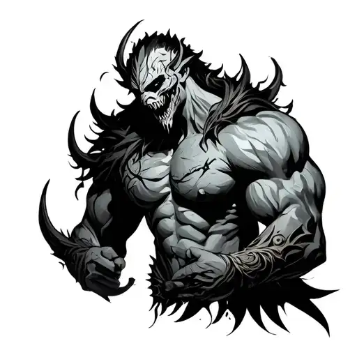 Thresh tattoo design idea