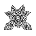 I want a tattoo of  "papel Picado" tattoo design idea