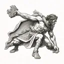 David Goliath tattoo design idea