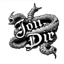 Join Or Die tattoo design idea
