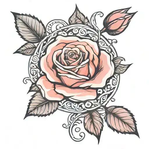 i want a realistic tattoo design rose like the ones showen here with black and white the throns must be visiblebelosrose tattoo design idea