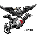semper Fi tattoo design idea