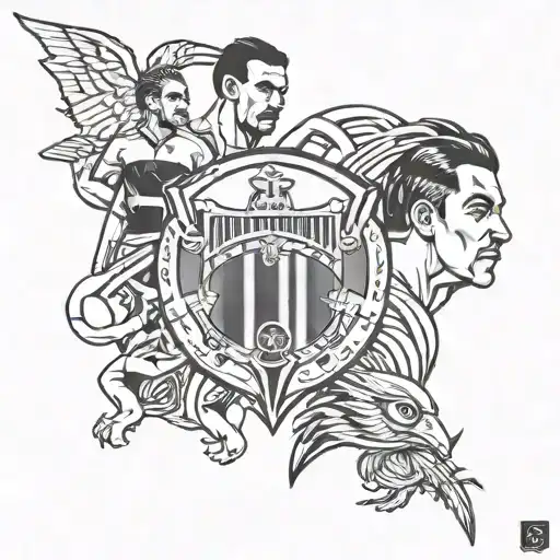 istanbul,trabzonspor,3brothers tattoo design idea