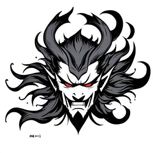Raijin tattoo design idea