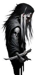 sephiroth final fantasy 7. hear see speak tattoo design idea