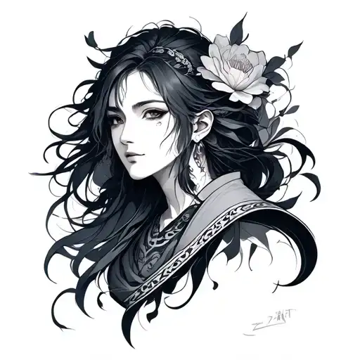 zenitsu tattoo design idea