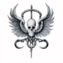 Libra And Cancer tattoo design idea