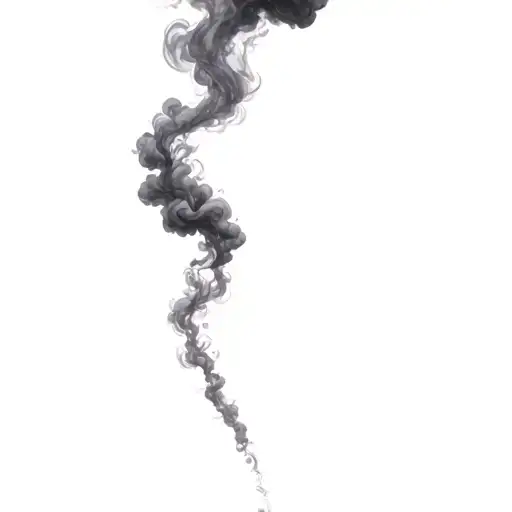 Filler Clouds and Smoke tattoo design idea