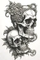 philosophy seneca stoic memento mori tattoo design idea