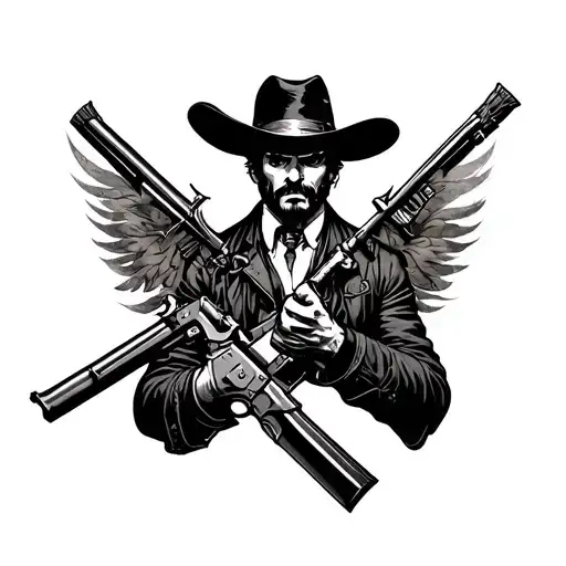 red dead redemption 2 tattoo design idea