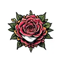 Nipple tattoo design idea