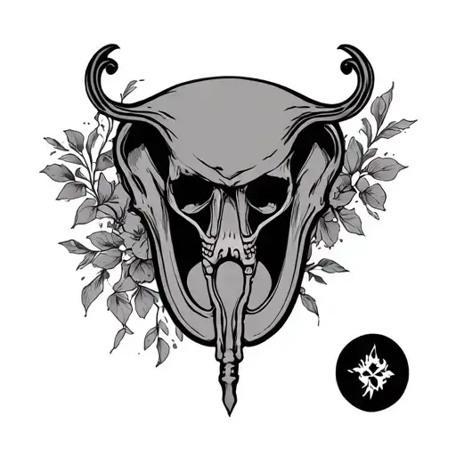 Pubic tattoo design idea