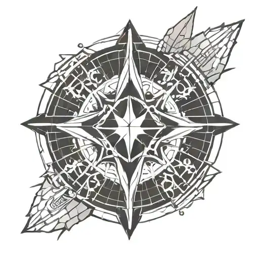 destiny 2 nova bomb icon that includes both the vortex and cataclysm icon from the game tattoo design idea
