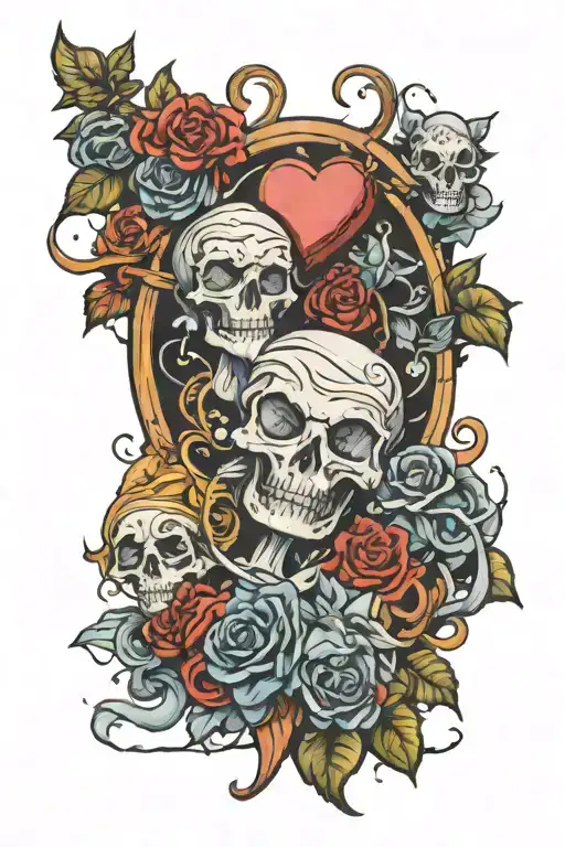 Amor Fati love of fate tattoo design idea