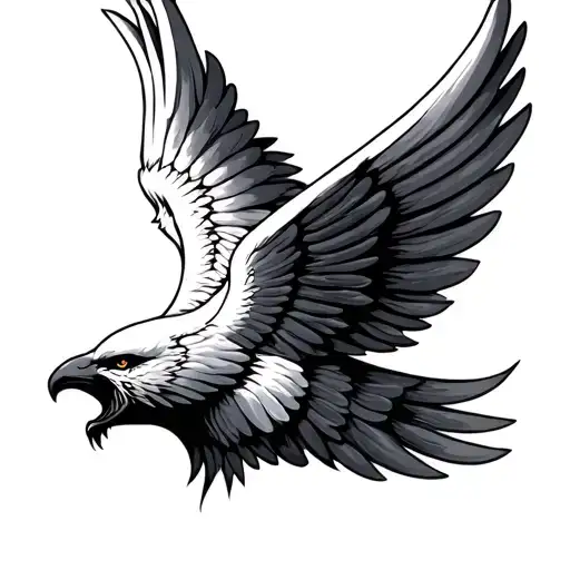 Fourth Wing tattoo design idea