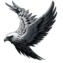 Fourth Wing tattoo design idea