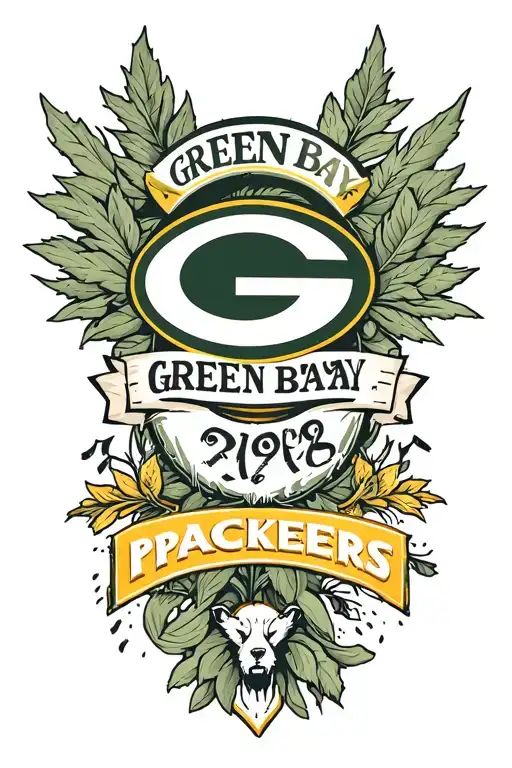 Green Bay packers tattoo design idea