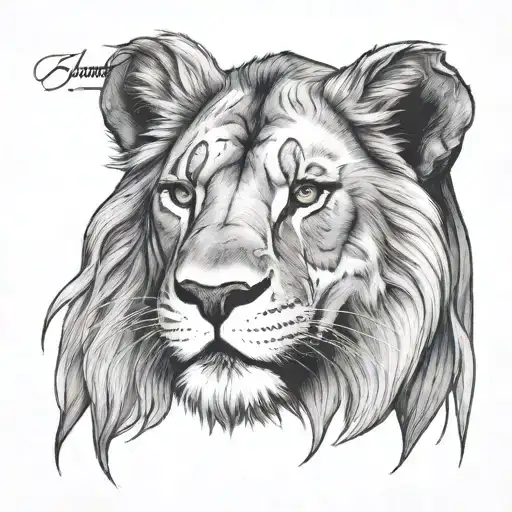 mufasa written in words mufasa tattoo design idea