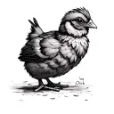 Chick tattoo design idea