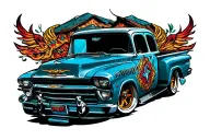 Chevy tattoo design idea