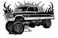 Chevy tattoo design idea