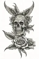 dead mom tattoo tattoo design idea