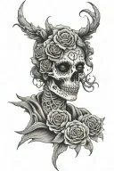 dead mom tattoo tattoo design idea