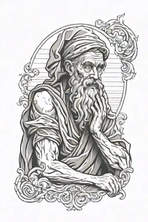saint jerome tattoo design idea