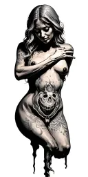 Abortion tattoo design idea