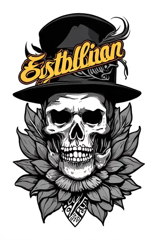 sublime band tattoo Esteban name tattoo design idea