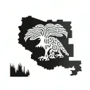 Arizona and new mexico tattoo design idea