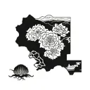 Arizona and new mexico tattoo design idea